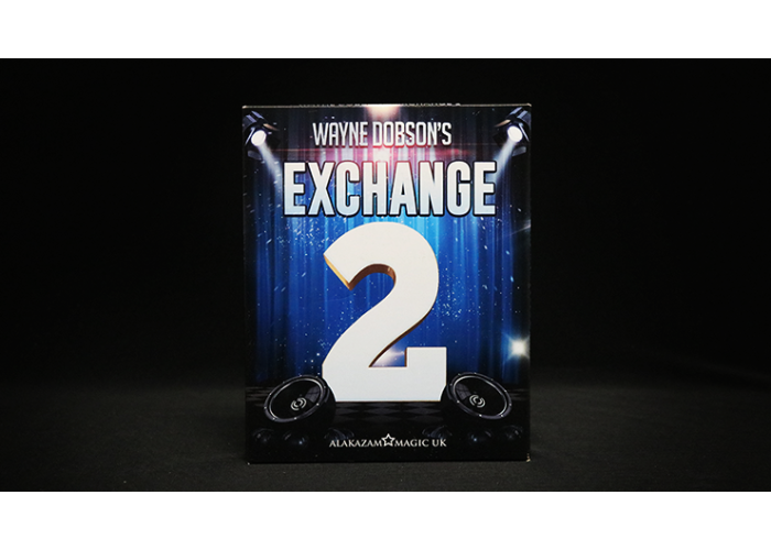 Waynes Exchange 2 (Gimmick and Online Instructions) by Wayne Dobson and Alakazam Magic - DVD