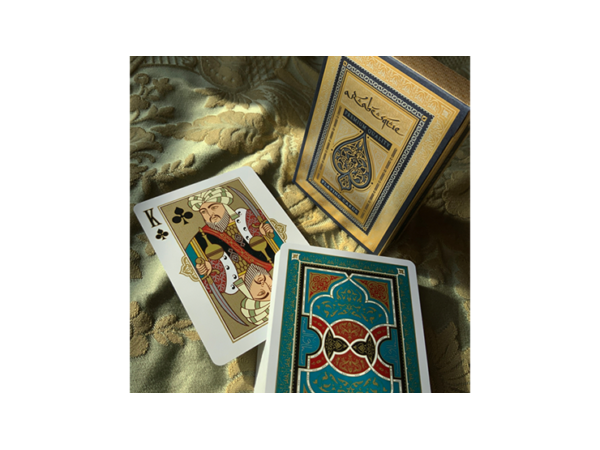 ARABESQUE Playing Cards - Player's Edition (Blue) by Lotrek
