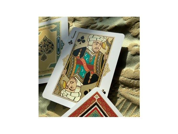 ARABESQUE Playing Cards - Player's Edition (Red) by Lotrek