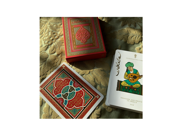 ARABESQUE Playing Cards - Player's Edition (Red) by Lotrek