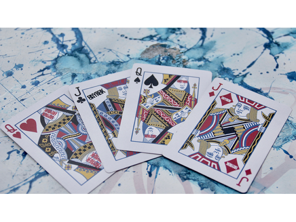 The Stencil Playing Cards by Donny Brook