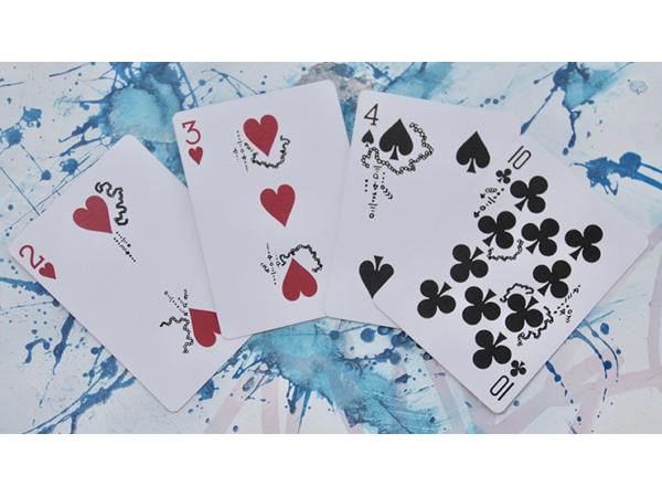 The Stencil Playing Cards by Donny Brook