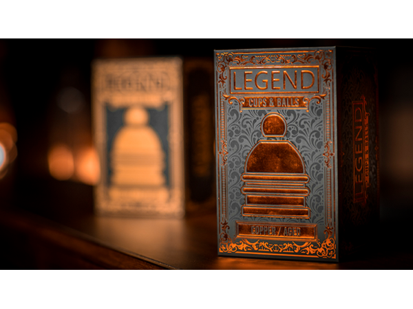 LEGEND Cups and Balls (Copper/Aged) by Murphy's Magic