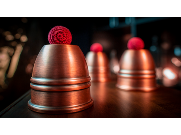 LEGEND Cups and Balls (Copper/Aged) by Murphy's Magic