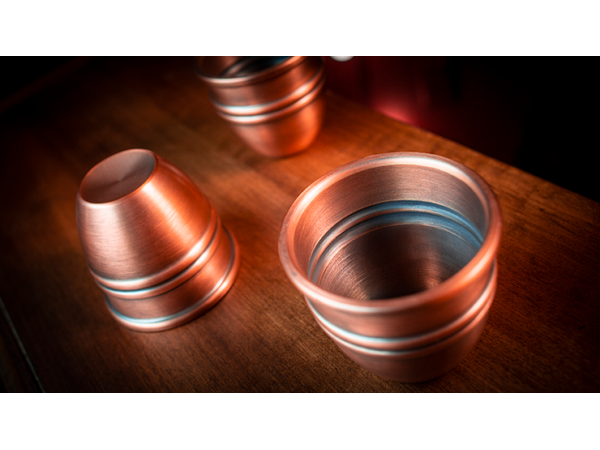 LEGEND Cups and Balls (Copper/Aged) by Murphy's Magic