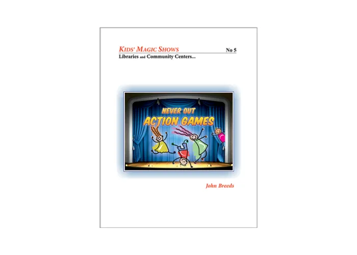 Never Out Action Games by John Breeds   - Book