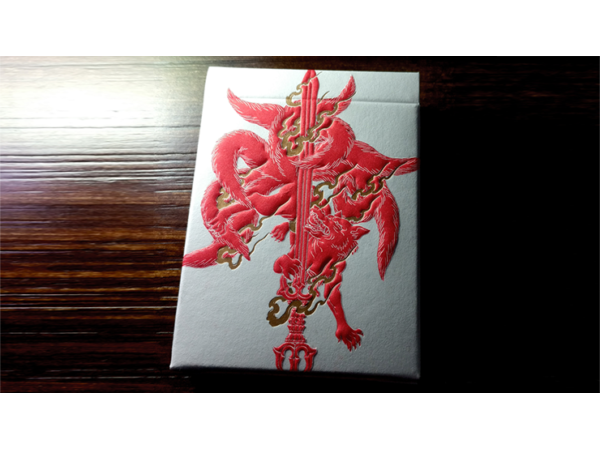 Sumi Kitsune Tale Teller (Craft Letterpressed Tuck) Playing Cards by Card Experiment