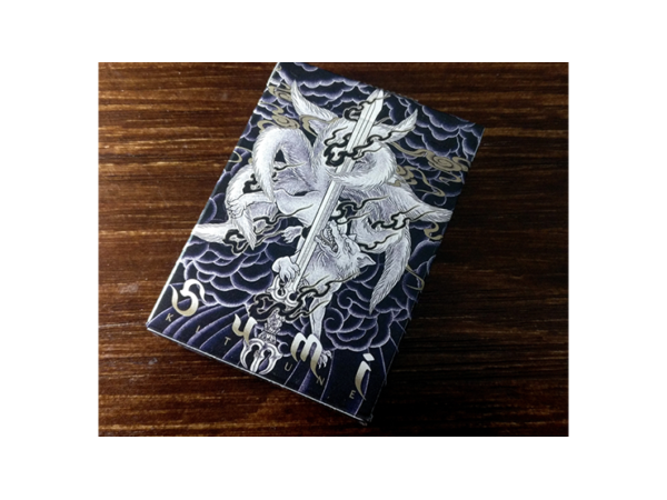Sumi Kitsune Myth Maker (Blue) Playing Cards by Card Experiment