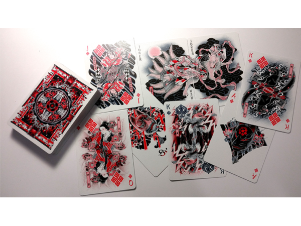 Bicycle Sumi Kitsune Tale Teller Playing Cards by Card Experiment