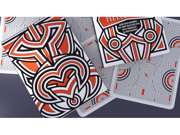Hello Tiki (White) Playing Cards