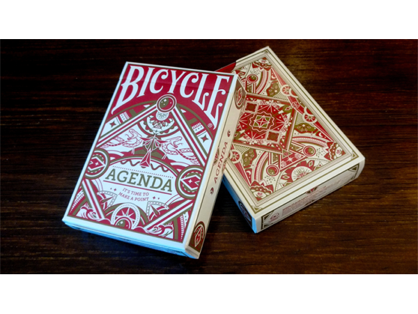 Agenda Red Basic Edition Playing Cards