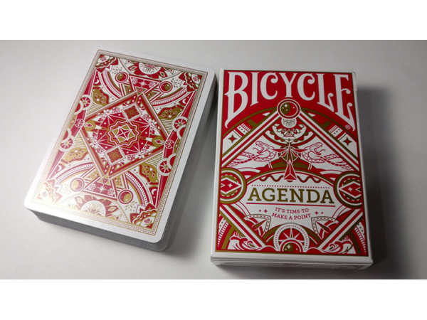 Agenda Red Basic Edition Playing Cards