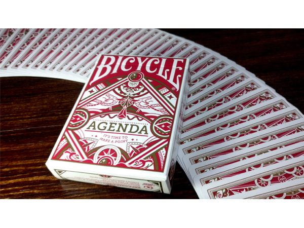 Agenda Red Basic Edition Playing Cards