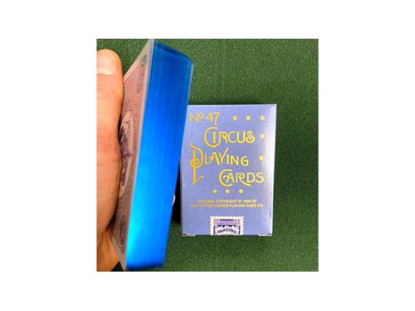 Circus No. 47 (Blue Gilded) Playing Cards
