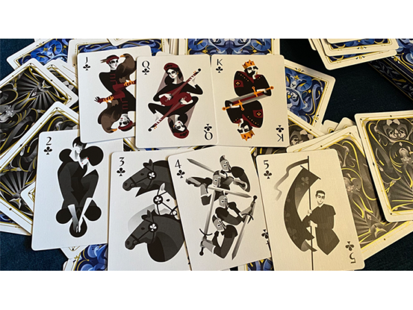 5th Kingdom Semi-Transformation (Player Standard Edition Blue 2 Way) Playing Cards