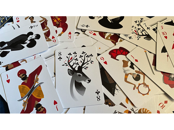 5th Kingdom Semi-Transformation (Player Standard Edition Blue 2 Way) Playing Cards