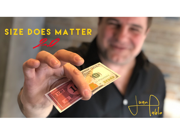 Size Does Matter 2.0 (Gimmicks and Online Instructions) by Juan Pablo Magic