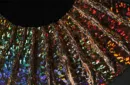 Appearing SnowStorming Fan V2 (Gold Hologram) by Victor Voitko (Gimmick and Online Instructions) – Image 2