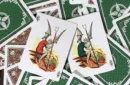 Limited Gilded Edition Late 19th Century Vanity (Creature) Playing Cards – Bild 2
