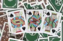Limited Gilded Edition Late 19th Century Vanity (Creature) Playing Cards – Bild 3
