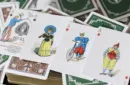 Limited Gilded Edition Late 19th Century Vanity (Creature) Playing Cards – Bild 5
