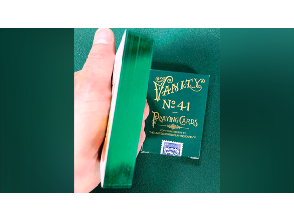 Limited Gilded Edition Late 19th Century Vanity (Clown) Playing Cards