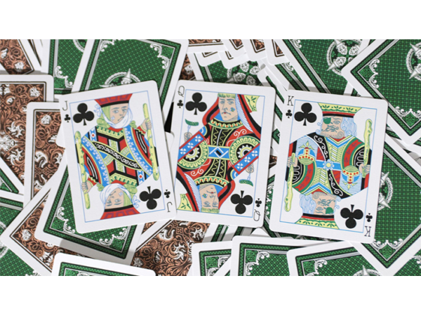 Limited Gilded Edition Late 19th Century Vanity (Clown) Playing Cards