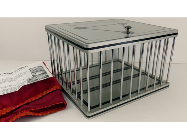 Silver Dove and Rabbit Cage by Tora Magic