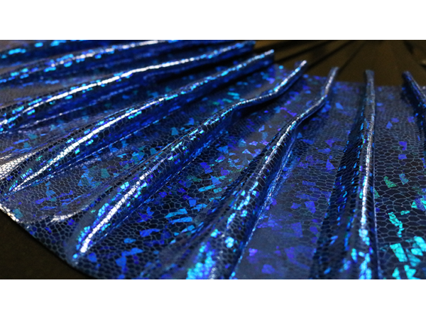 Appearing SnowStorming Fan V2 (Blue Hologram) by Victor Voitko (Gimmick and Online Instructions)