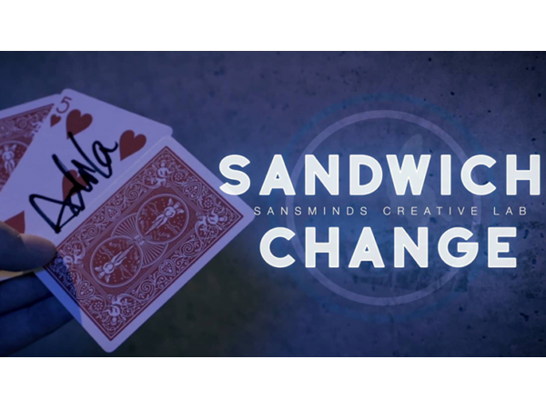 Sandwich Change (Gimmicks and DVD) by SansMinds Creative Labs - DVD