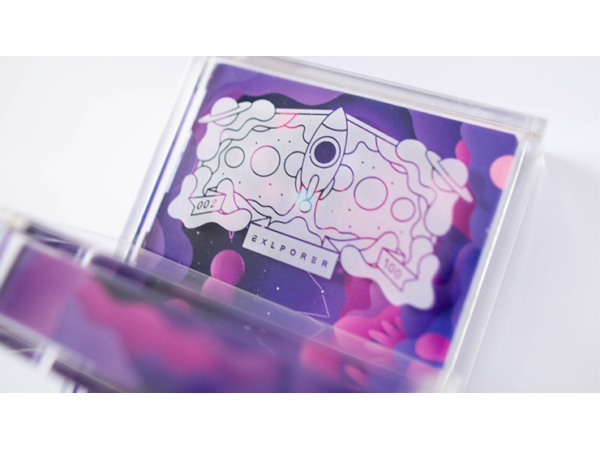 3 DECK CASE ONLY for Explorer Playing Cards by Riffle Shuffle