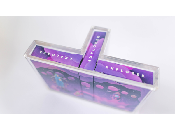 3 DECK CASE ONLY for Explorer Playing Cards by Riffle Shuffle