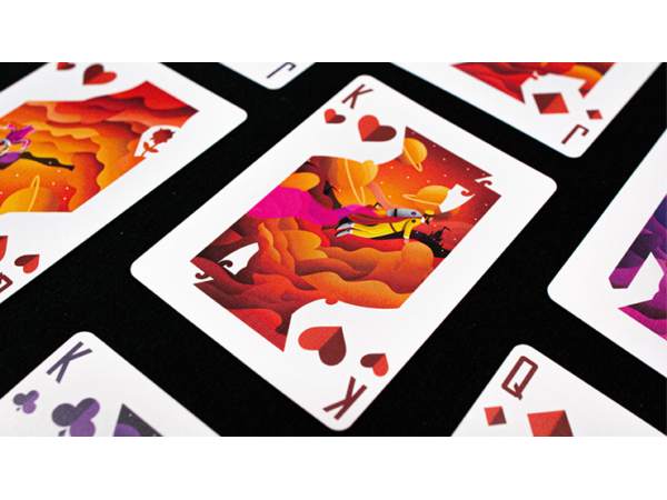 Explorer Playing Cards by David Huynh x Riffle Shuffle