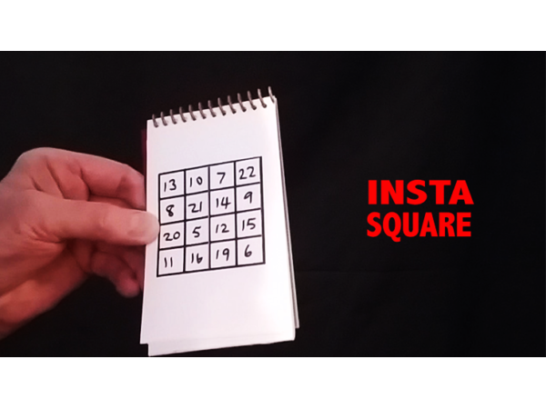 Insta Square (Gimmicks and Online Instructions) by Martin Lewis