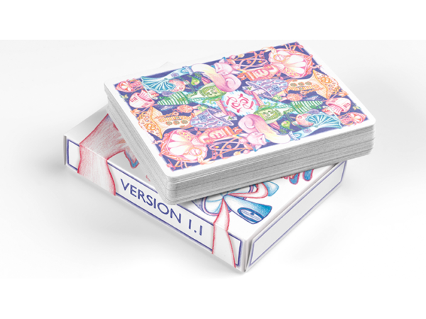 Red Fox Playing Cards (Purple)