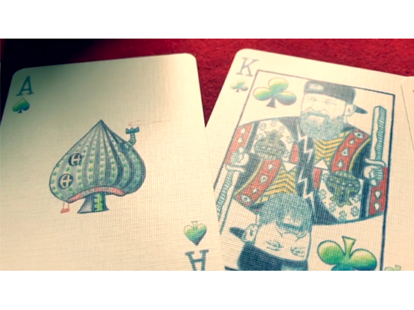 Red Fox Playing Cards (Purple)