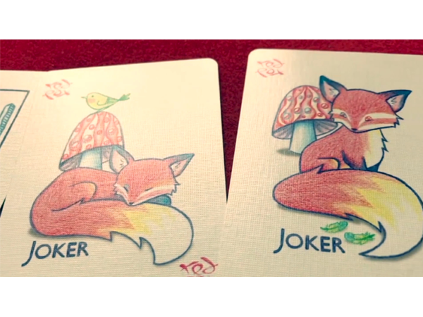 Red Fox Playing Cards