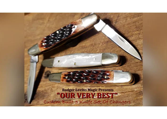 OUR VERY BEST Color Changing Knives by Rodger Lovins
