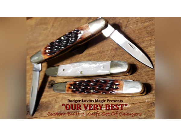 OUR VERY BEST Color Changing Knives by Rodger Lovins