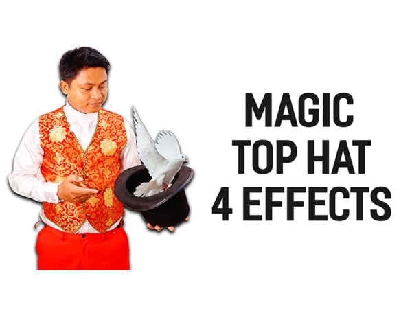 Magic Top Hat (4 effect) by 7 MAGIC