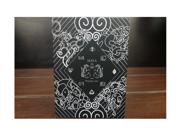 Maya Playing Cards Magic Black