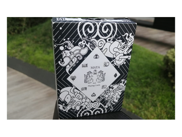 Maya Playing Cards Magic White