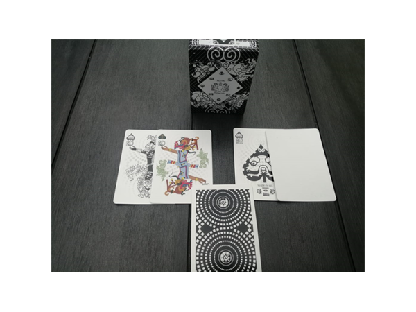 Maya Playing Cards Magic White