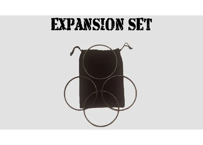 Expansion Set in Dark Black (Gimmick and Online Instructions) by Matthew Garrett - Trick