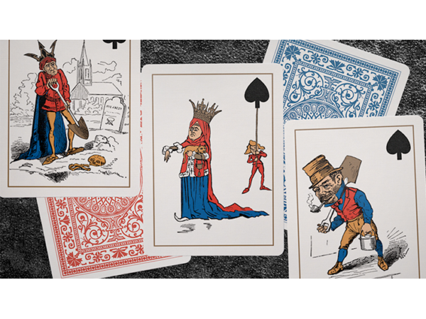 Eclipse Comic (Red) Vintage Transformation Playing Cards