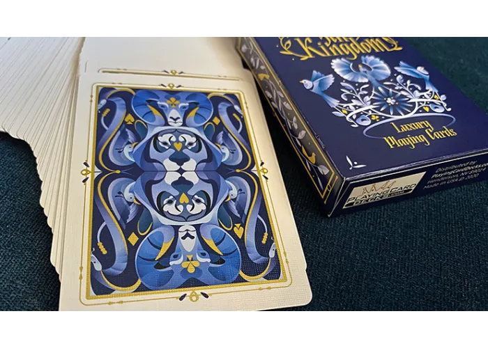 5th Kingdom Semi-Transformation (Player Edition Gilded Blue 2 Way) Playing Cards
