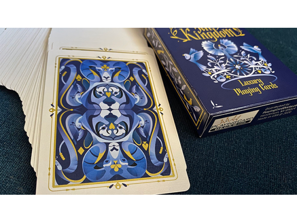 5th Kingdom Semi-Transformation (Player Edition Gilded Blue 2 Way) Playing Cards