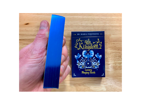 5th Kingdom Semi-Transformation (Player Edition Gilded Blue 2 Way) Playing Cards