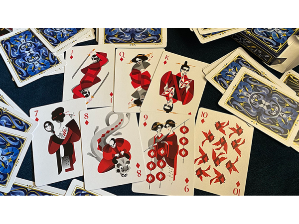 5th Kingdom Semi-Transformation (Player Edition Gilded Blue 2 Way) Playing Cards