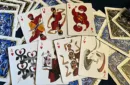 5th Kingdom Semi-Transformation (Player Edition Gilded Blue 2 Way) Playing Cards – Image 4